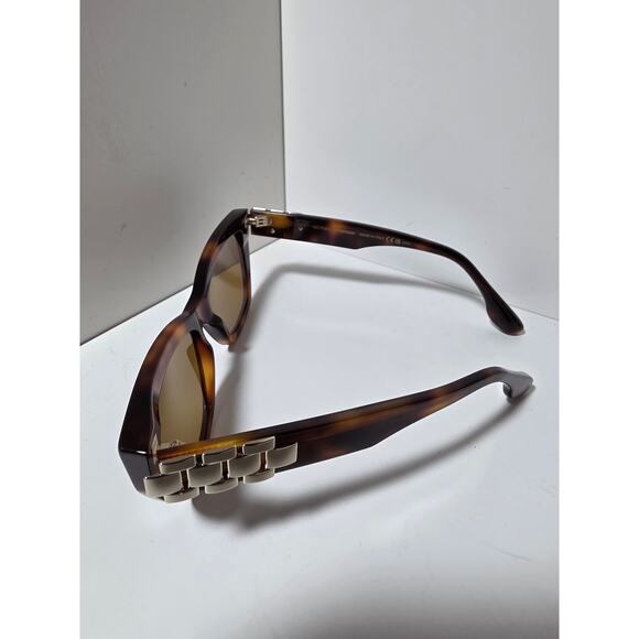 Victoria Beckham RX VB6685 215 Cat-Eye Tortoise Acetate Sunglasses main image 6